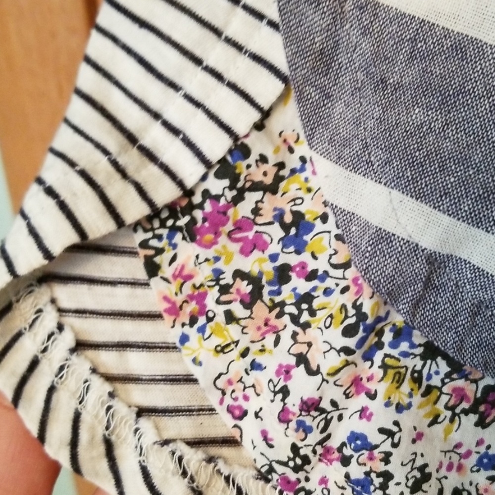 Anthropologie Postmark Striped Shirt sz Sml - Picture 3 of 5